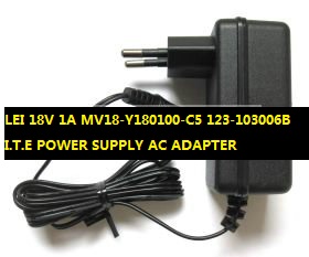 *Brand NEW* LEI 18V 1A AC ADAPTER MV18-Y180100-C5 123-103006B I.T.E POWER SUPPLY